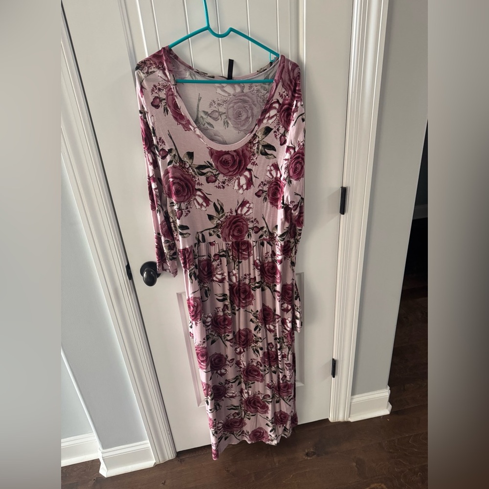 Floral Pink Dress
